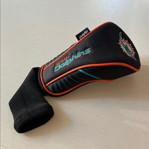 Miami Dolphins Golf Hybrid Club Headcover